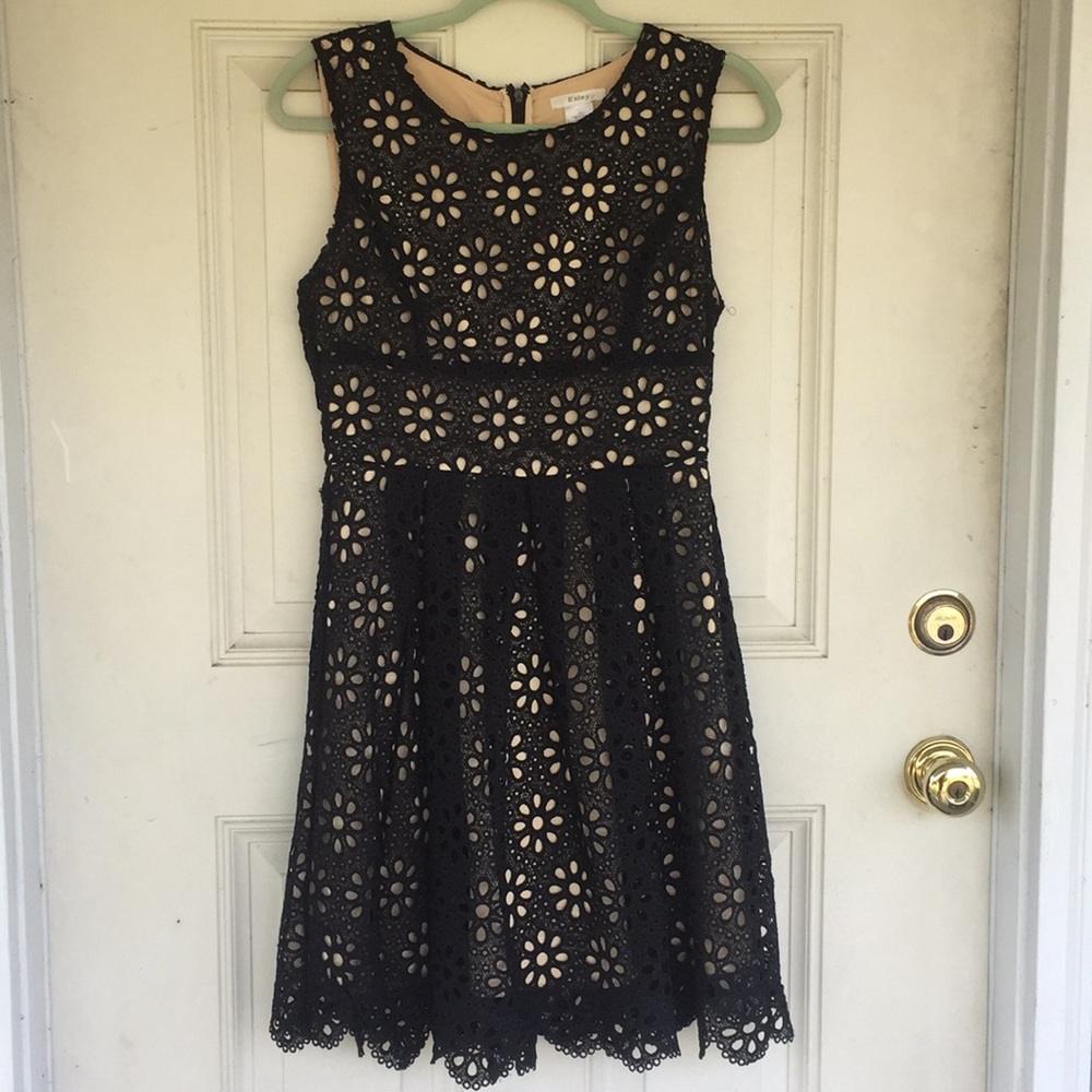 Esley Floral Lace Dress